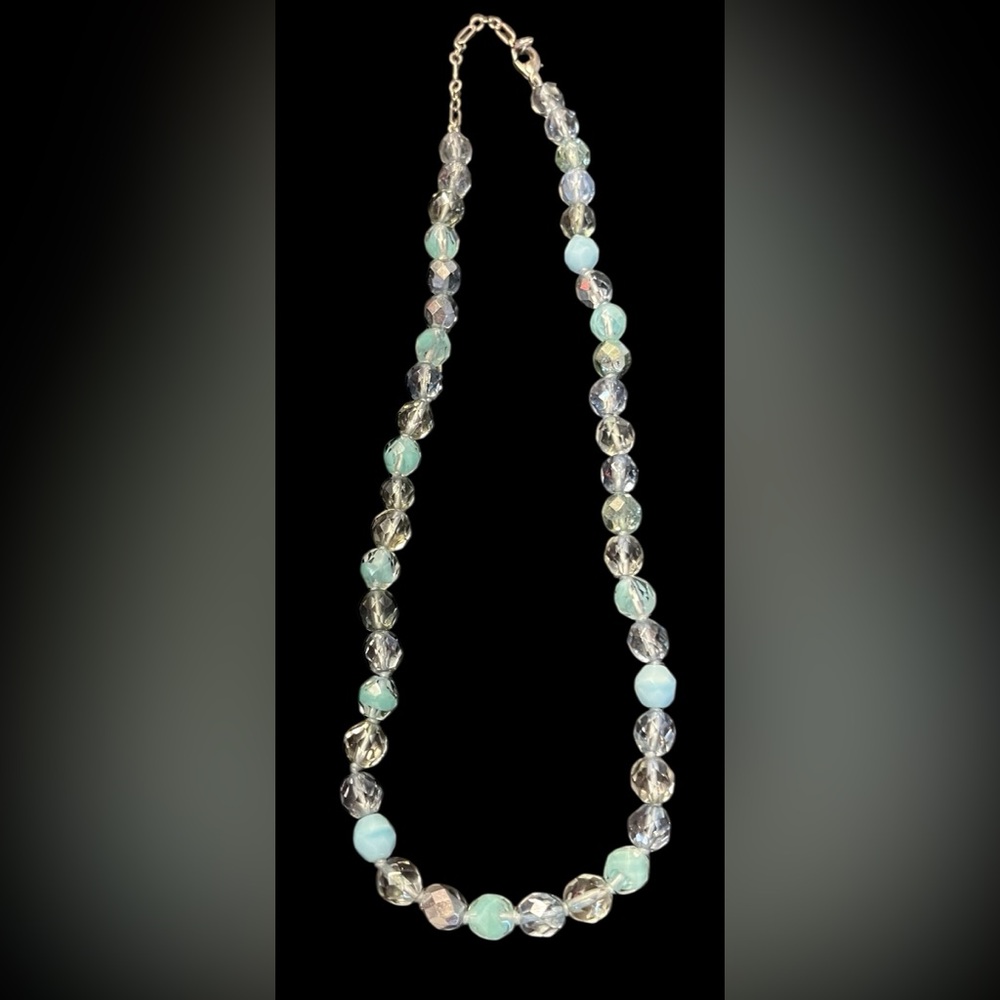 Blue Beaded Necklace